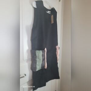 Mulla  Dress with Fur Pockets